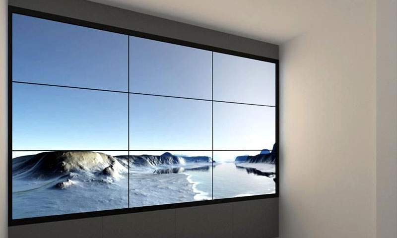 LED-skjerm med fast installasjon