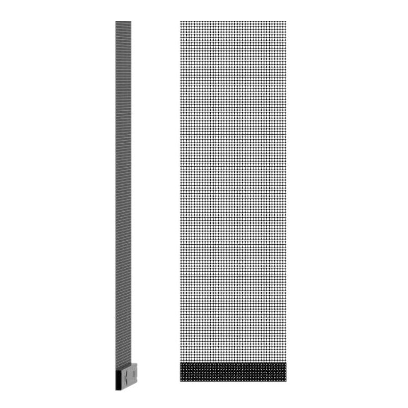 LED transparent filmskjerm